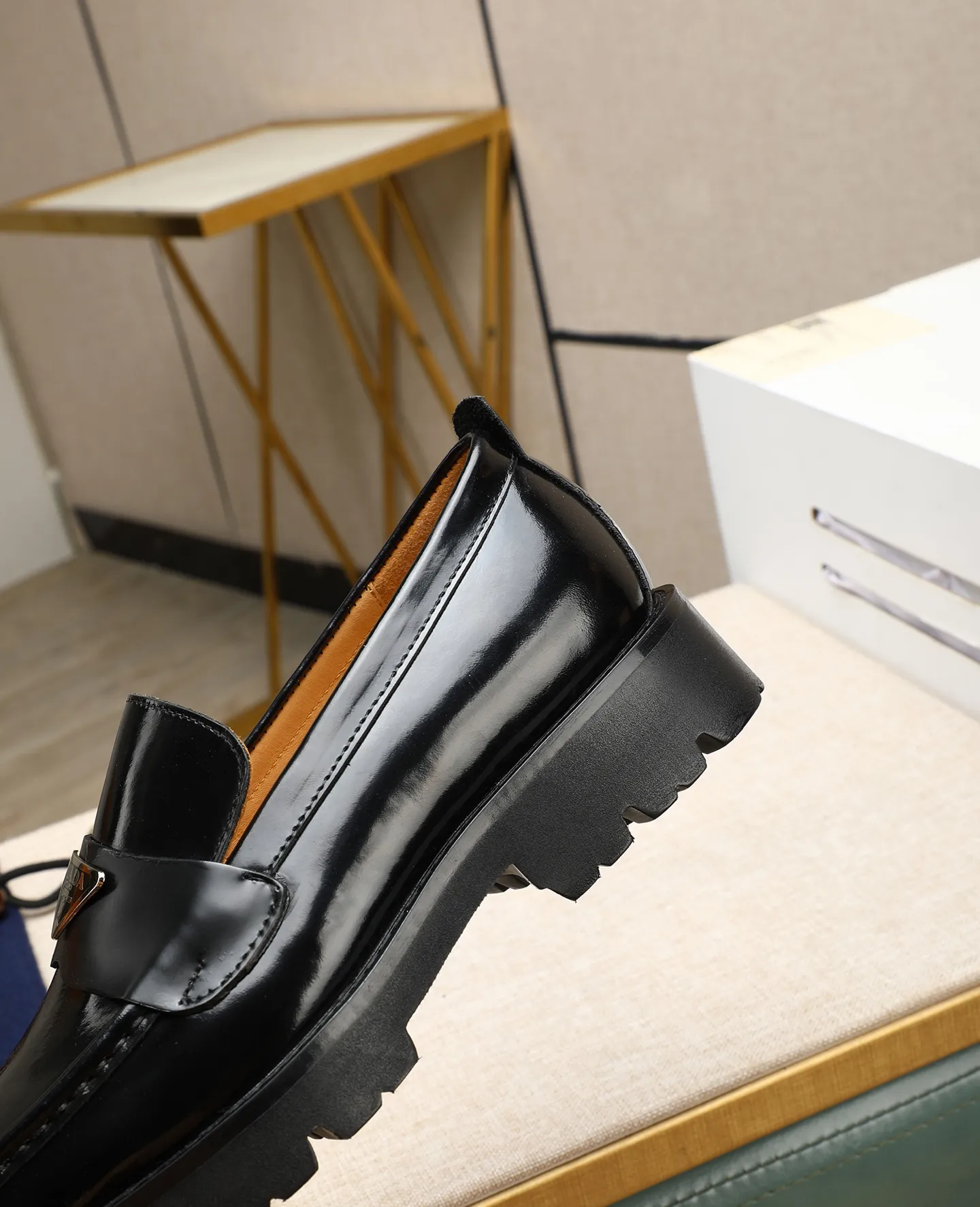 Men's men's shoes 💰540 (water-dyed cow leather) 📛📛PRADA high-end 20 counter latest model formal business leather shoes 👔 original version of the highest quality! Imported from Italy🇮🇹First layer calfskin fabric➕Cowhide lining Original outsole Formal size: 38➖45